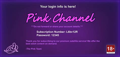 channel pink|pink channel account.